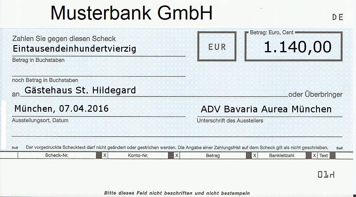 Spendenaktion für das Gästehaus St. Hildegard